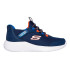 Chaussures Skechers Slip-ins : Bounder - Brisk-Burst Bleu