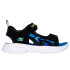 Sandales Skechers Razor Splash - Aqua Enfant Noir/Bleu