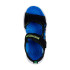 Sandales Skechers Razor Splash - Aqua Enfant Noir/Bleu