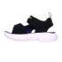 Sandales Skechers Razor Splash - Aqua Enfant Noir/Bleu