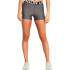 Collants de Fitness Under Armour HG Authentics Shorty Femme Gris