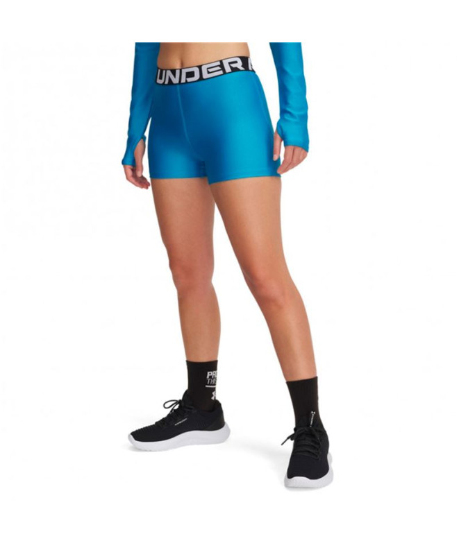 Collants Under Armour Hg Shorty Femme Bleu