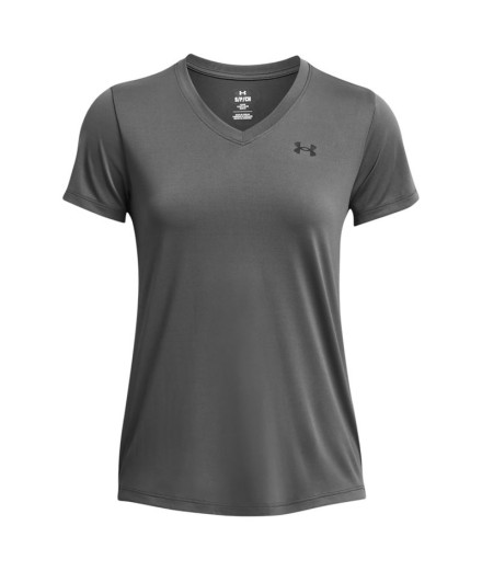 T-shirt de running Under Armour Tech Ssv Gris