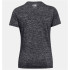 T-shirt de Fitness Under Armour Tech SSC- Twist Femme Noir