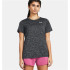 T-shirt de Fitness Under Armour Tech SSC- Twist Femme Noir