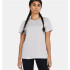 T-shirt de Fitness Under Armour Tech Ssc- Twist Femme Gris