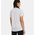 T-shirt de Fitness Under Armour Tech Ssc- Twist Femme Gris