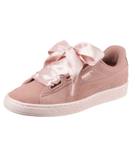 Chaussures pour femmes Puma Sportswear Suede Heart Pebble...