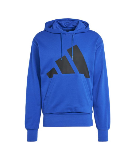 Sweat adidas Bl French Terry Hd Homme Bleu/Noir
