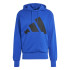 Sweat adidas Bl French Terry Hd Homme Bleu/Noir