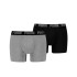 Slip de Puma Everyday Basic Homme Gris Melange/Noir