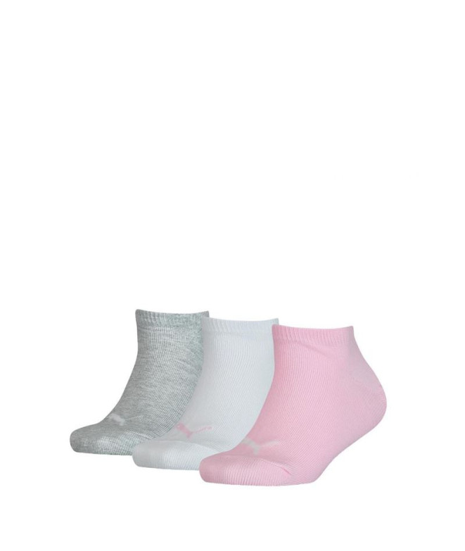 Chaussettes Puma Plain Sneaker Enfant Eau Rose...