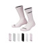 Chaussettes Jordan Jhg Filles Crew Fille Rose Pack