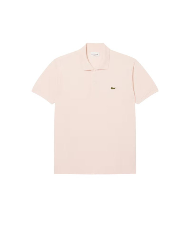 Polo Lacoste Chemise Col Bord-Côtes Manches...