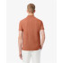 Polo Lacoste Chemise Col Bord-Côtes Manches Courtes Homme Terracota Marron
