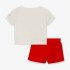 Ensemble Nike Nkg Game Swoosh Match Solid Se Enfant Rouge Blanc