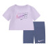 Ensemble Nike Nkg Swoosh Motion Bike Short Enfant bleu diffus