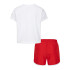 Ensemble Nike Nkg Game Swoosh Match Solid Se Enfant Rouge Blanc