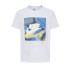 T-shirt Nike Nkn Club Express Ss Tee Short Enfant Beige Blanc