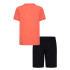 Pantalons Nike Nsw On The Move Jrsy Set Enfant Noir