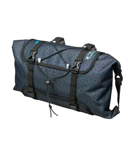Gravier Sac Guidon PRO Noir - Imprimé Gris / 8L