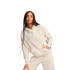 Sweat Puma Essentials Script Comfort H,Alpine Snow Femme