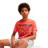 T-shirt Puma Mid90S Graphic Tee I, Rouge Feu Enfant