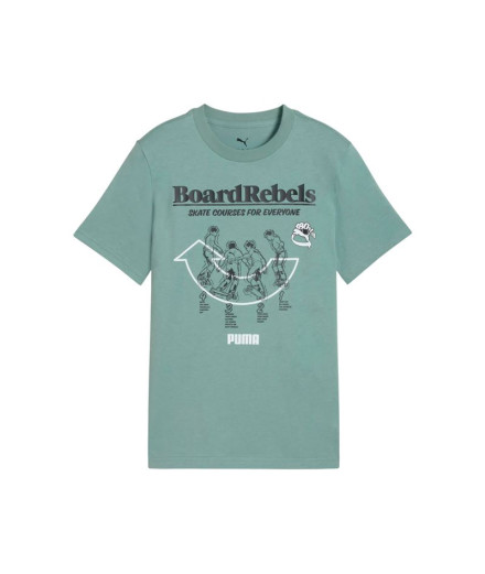 T-shirt Puma Mid90S Graphic Tee I, Lune Verte Enfant