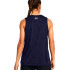 T-shirt Débardeur de Fitness Under Armour Tech Tank Twist Femme Bleu
