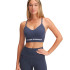 Brassiere de sport de Fitness Under Armour Vanish Seamless Low Femme Gris