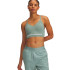 Brassiere de sport de Fitness Under Armour Vanish Seamless Low Femme Vert