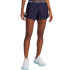 Pantalons Cortos de Fitness Under Armour Tech Play Up Shorts Femme Bleu