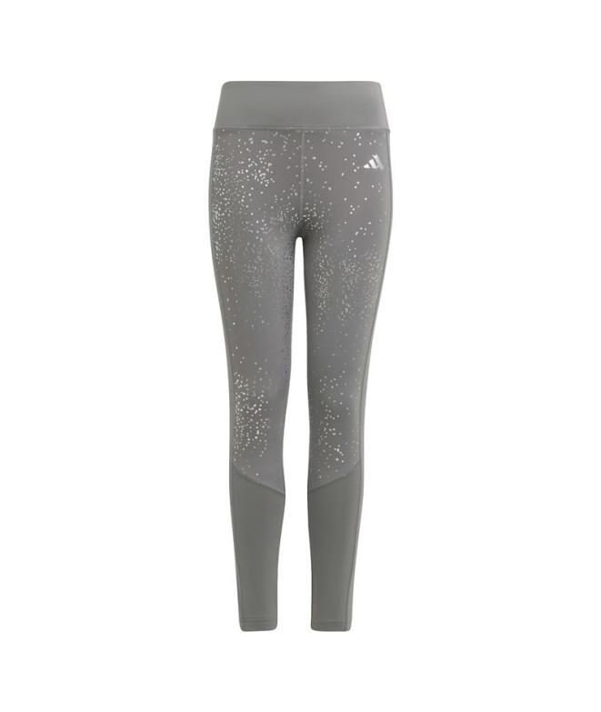 Collants de Fitness adidas Jg Opt Gl Fille Gris