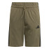 Pantalons adidas 3 Bandes Kn Sh 210 Enfant Vert Foncé/Noir