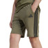 Pantalons adidas 3 Bandes Kn Sh 210 Enfant Vert Foncé/Noir