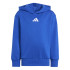 Sweat adidas Lk Sl Fl Hd Enfant Bleu/Blanc