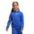 Sweat adidas Lk Sl Fl Hd Enfant Bleu/Blanc
