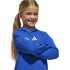 Sweat adidas Lk Sl Fl Hd Enfant Bleu/Blanc