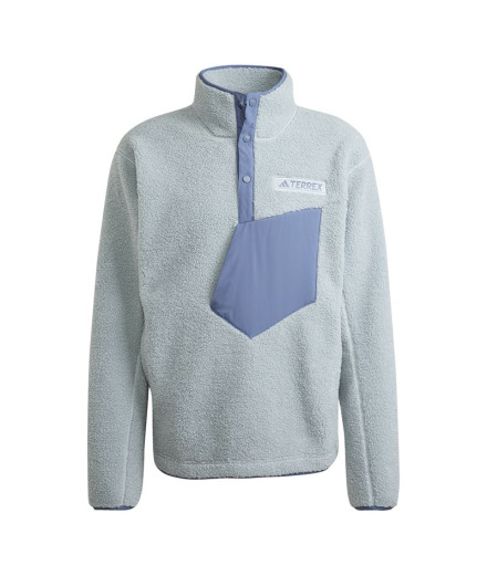 Polar de Montagne adidas Xpl Pile Snap Homme Gris