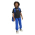 Pantalons adidas Lk Sl French Terry Enfant Bleu/Blanc