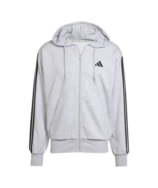 Sweat adidas 3 Bandes French Terry Fz Hd Homme...