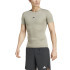 T-shirt de Fitness adidas Techfit Compression Training Homme Gris