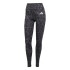 Collants de Fitness adidas We Opt Aop 1/1 Femme Noir