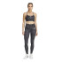 Collants de Fitness adidas We Opt Aop 1/1 Femme Noir