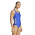 Maillot de bain de Natation adidas 3 Bandas Bld Swimsuit Femme Bleu