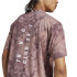 T-shirt de Fitness adidas Power Aop Homme Rose/Noir