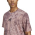 T-shirt de Fitness adidas Power Aop Homme Rose/Noir