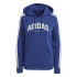 Sweat adidas Softs Hood Femme Bleu Foncé