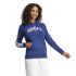 Sweat adidas Softs Hood Femme Bleu Foncé