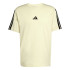 T-shirt adidas 3 Bandas Sj Homme Bleu Menthe/Noir